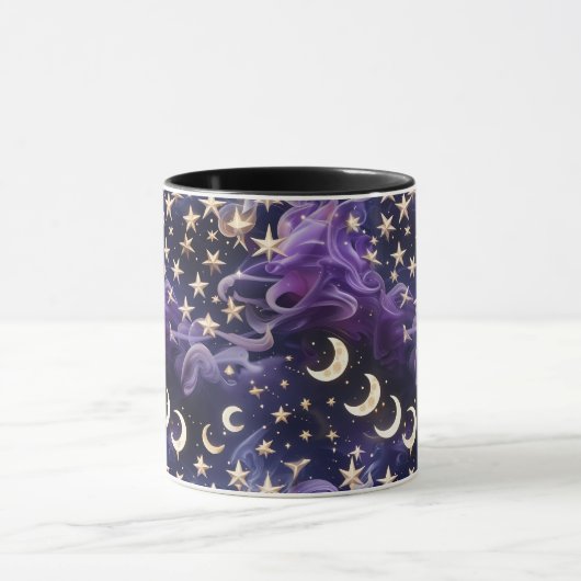 Mug - Royal Amethyst Celestial Moon マグカップ (中央)