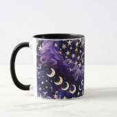 Mug - Royal Amethyst Celestial Moon マグカップ (左)