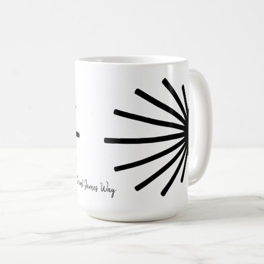 Mug Saint James Way コーヒーマグカップ (正面右)