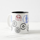 Mug Saint James Way ツートーンマグカップ (正面左)