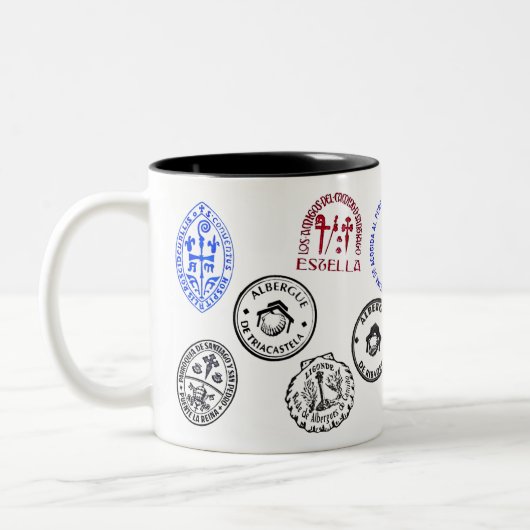 Mug Saint James Way ツートーンマグカップ (左)