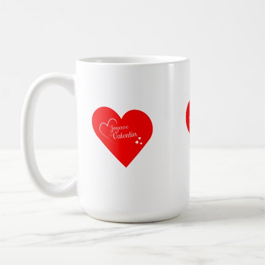 Mug Saint-valentin コーヒーマグカップ (左)