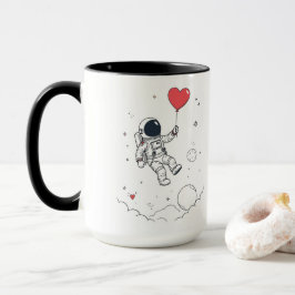 Mug Saint-Valentin - "Love You to the Moon" マグカップ
