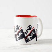 Mug salukis ツートーンマグカップ (正面右)