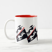 Mug salukis ツートーンマグカップ (左)
