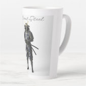 Mug samurai warrior カフェラテマグ (右アングル)