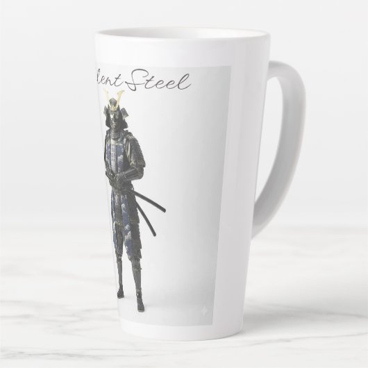 Mug samurai warrior カフェラテマグ (右アングル)