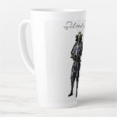 Mug samurai warrior カフェラテマグ (左アングル)