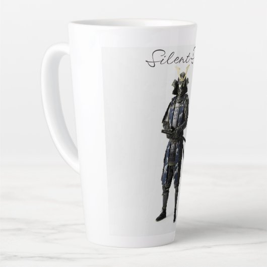 Mug samurai warrior カフェラテマグ (左アングル)