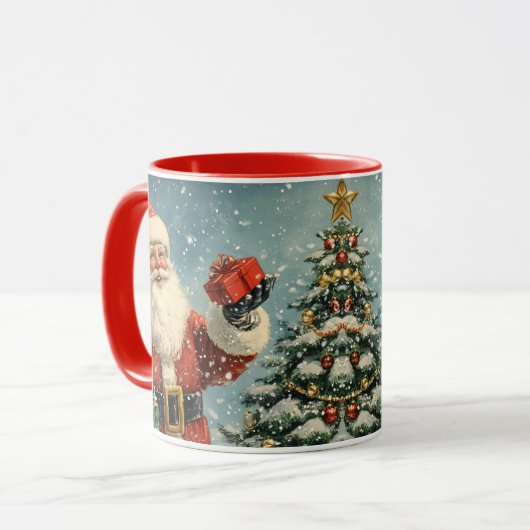 Mug Santa Claus マグカップ (正面左)