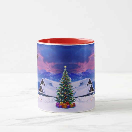 Mug Santa claus mood  マグカップ (中央)