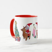 Mug Santa Clause マグカップ (正面左)