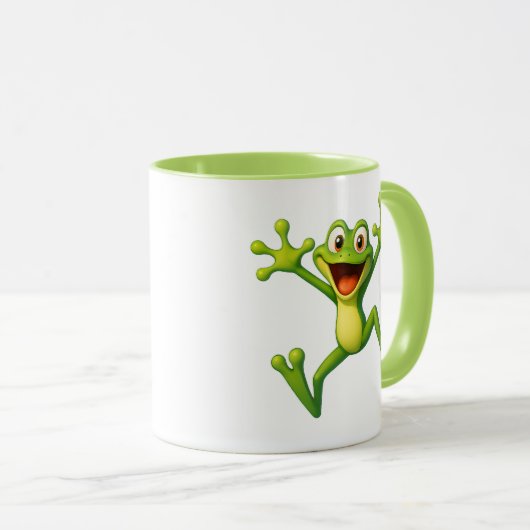Mug saut de grenouille マグカップ (正面右)