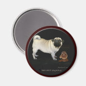 「MUG SHOT」アートマグネット マグネット (正面/裏面)