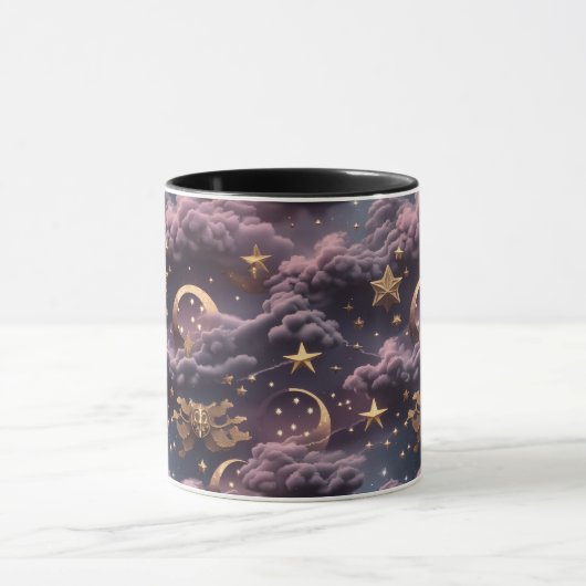 Mug - Smoky Plum Celestial Moon マグカップ (中央)