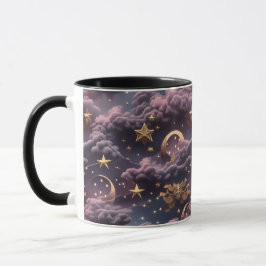 Mug - Smoky Plum Celestial Moon マグカップ