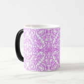 Mug Soft Pink Dream Mandala pattern モーフィングマグカップ (正面左)