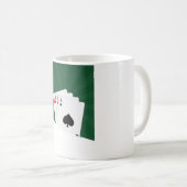 Mug solitaire carte コーヒーマグカップ (正面右)