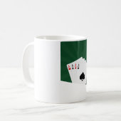 Mug solitaire carte コーヒーマグカップ (正面左)