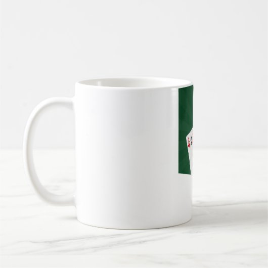 Mug solitaire carte コーヒーマグカップ (左)
