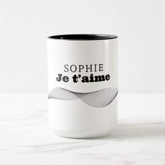 Mug SOPHIE Je t’aime マグカップ (中央)