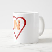 Mug Specialty  Jumbo blanche  ILOVE NOEL ジャンボコーヒーマグカップ (正面右)