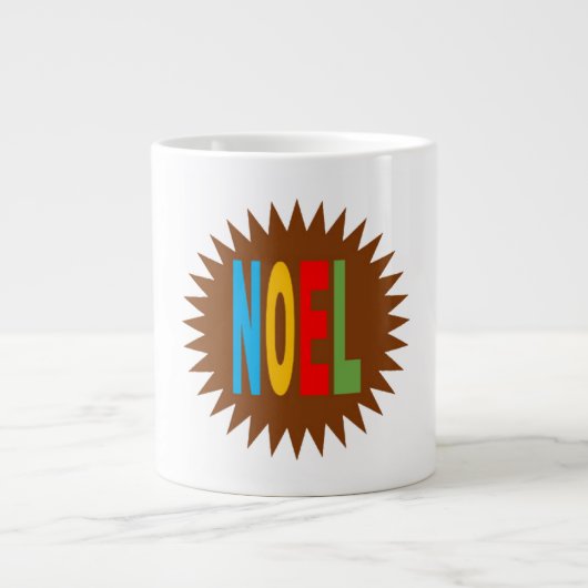 Mug Specialty Jumbo blanche SOLEIL NOEL ジャンボコーヒーマグカップ (正面)