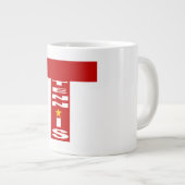 Mug Specialty Jumbo blanche TENNIS ジャンボコーヒーマグカップ (正面右)