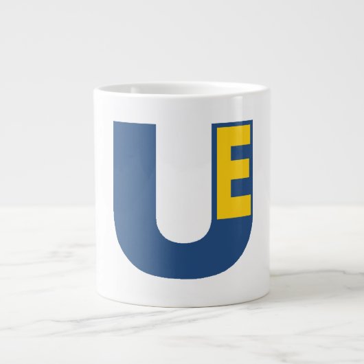 Mug Specialty Jumbo blanche UE ジャンボコーヒーマグカップ (正面)