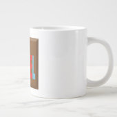 Mug Specialty Jumbo Design CHOCOLAT GLACE NOEL ジャンボコーヒーマグカップ (右)