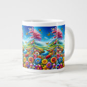 Mug Specialty Nature ジャンボコーヒーマグカップ (正面右)