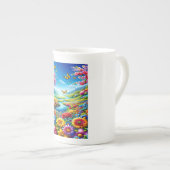 Mug Specialty Nature ボーンチャイナマグカップ (正面右)