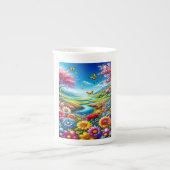 Mug Specialty Nature ボーンチャイナマグカップ (正面)