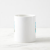 Mug St. Barthélemy Vibes | Plage tropicale コーヒーマグカップ (中央)