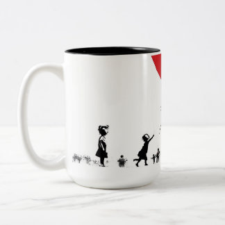 Mug Street Art "Urban Dreams" ツートーンマグカップ
