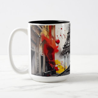 Mug Street Art "Urban Dreams" PARIS ツートーンマグカップ