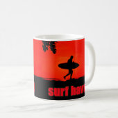 Mug surf hawaii コーヒーマグカップ (正面右)
