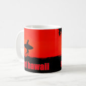 Mug surf hawaii コーヒーマグカップ (正面左)