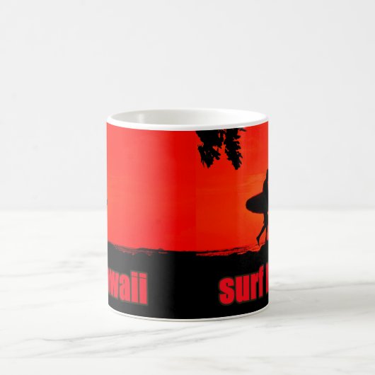 Mug surf hawaii コーヒーマグカップ (中央)