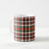 Mug Tartan d'hiver de Dinard コーヒーマグカップ (正面左)