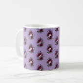 Mug / Tasse Bouquet de Violettes コーヒーマグカップ (正面左)
