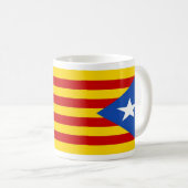 mug tasse drapeau catalan indépendantiste コーヒーマグカップ (正面右)