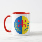 Mug tasse drapeau kabyle マグカップ (左)