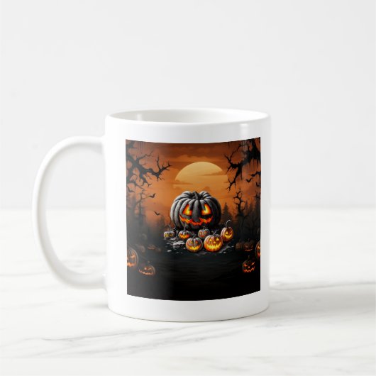 Mug Tasse, Halloween コーヒーマグカップ (左)