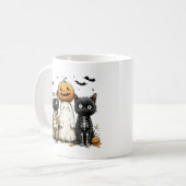 Mug Tasse Halloween コーヒーマグカップ (正面左)