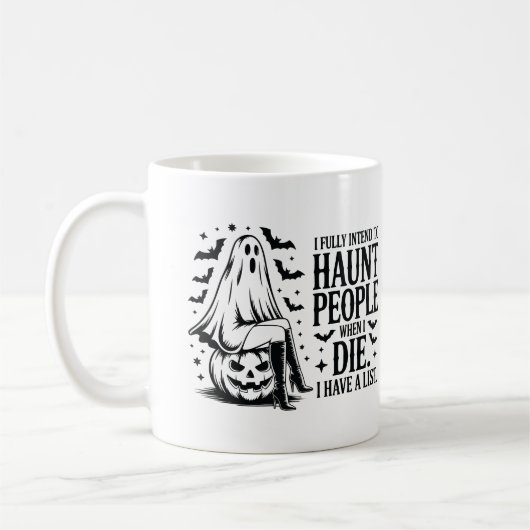 Mug Tasse, Halloween コーヒーマグカップ (左)