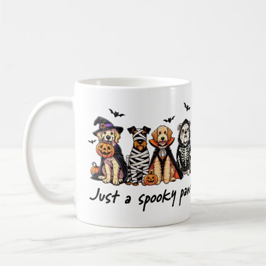 Mug Tasse, Halloween コーヒーマグカップ (左)