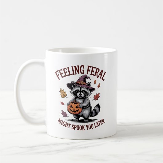 Mug Tasse, Halloween コーヒーマグカップ (左)