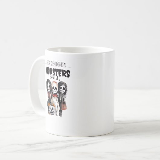 Mug Tasse, Halloween コーヒーマグカップ (正面左)