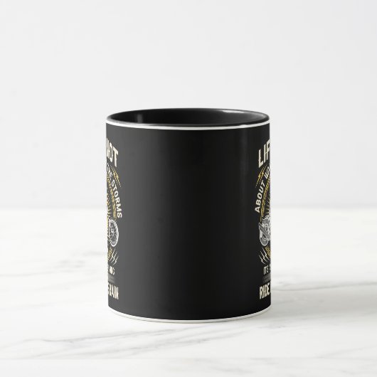 Mug Tasse, pour les passionnés de moto マグカップ (中央)